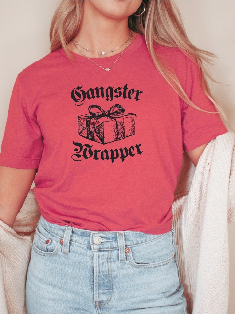 Christmas “Gangster Wrapper” tee